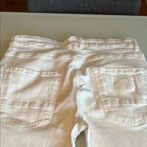 Zara White Skinny Jeans